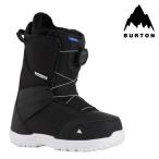 日本正規品 スノーボード ブーツ バートン BURTON KIDS SMALLS BOA Black スモールズ ボア ブラック ユース キッズ 子供 24-25