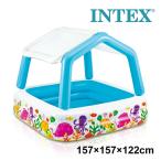 日本正規品 インテックス INTEX サンシェードプール2 U-57470 ビニールプール 家庭用プール