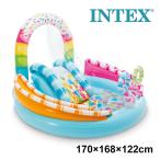 日本正規品 インテックス INTEX キャンディーファンプレイセンター U-57144 ビニールプール 家庭用プール