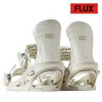 日本正規品 スノーボード ビンディング フラックス FLUX SR White Wood エスアール バインディング メンズ レディース 25-26
