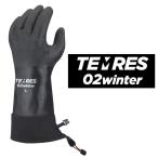 【TEMRES】テムレス TEMRES 02winter 20-21モデル 手袋 グローブ 防寒 作業 登山 雪山 スキー スノーボード ブラック