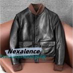 ショッピング革 レザージャケット メンズ 革ジャン 馬革 ジャンバー M-5XL 本革ジャケット ホックボダン カジュアル 秋冬用 バイクジャケット ライダースジャケット大きいサイズ