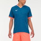 ( Mizuno )MIZUNO солнечный cut игра рубашка ракетка спорт M теннис рубашка 62JA203126