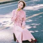 マキシワンピ　リゾートワンピ<br>ハイウエスト　ロングドレス 演奏会レース スタイル チョウ柄 夏ワンピ Morning Kiss モーニングキス 大人優美