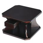 ショッピング盆提灯 盆提灯 提灯台 仏具 お盆 新盆 初盆 (こくたん台) 天然木