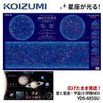 コイズミ デスクマット 小学生の図鑑NEO 星と星座/宇宙 YDS-685SU 両面クリアマット deskmat 勉強机 koizumi