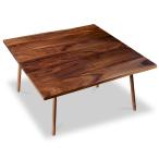 こたつ 正方形 テーブル 無垢材 家具調 天然木 デザイナーズ Roys ロイズ 85サイズ