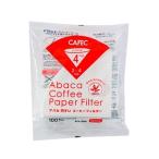 三洋産業 アバカ円すい形コーヒーフィルター2〜4杯用 100枚入り　AC4-100W