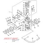 部品番号33　ハイニードルOリング　ヤマハKT100キャブレターパーツ　