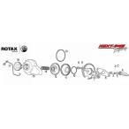  номер детали 17 ROTAX MAX старая модель выхлоп клапанная пружина зажим 