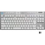 Logicool G PRO ゲーミングキーボード G913-TKL-TCWH テンキーレス タクタイル 茶軸 ホワイト LIGHTSPEED ワイヤレス 無線 静音 日本語配列