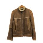 DIESEL дизель [men2423D] OLD DIESEL мутон жакет старый бирка внешний кожа кожаный жакет мужской M HC