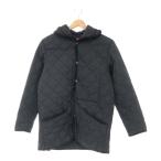 ショッピングEVISU EVISU エヴィス 【men805D】 Yamane キルティングコート ジャケット ブラック フード付 メンズ 38 AG