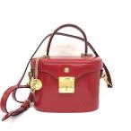  превосходный товар GIANNI VERSACE Gianni Versace . Versace косметичка красный солнечный Burst 2WAY cosme сумка RLV2470M