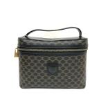 б/у CELINE Celine косметичка cosme сумка Macadam рисунок черный косметика inserting рука сумка в наличии сумка Италия производства RLV2487M