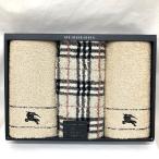  превосходный товар BURBERRY Burberry полотенце для лица 3 шт. комплект бежевый в клетку Burberry проверка шланг Mark хлопок RLV2623M