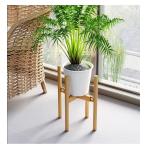 フラワースタンド 花台 竹製 鉢スタンド 幅調整可 観葉植物 台 植木鉢おき プランター プラントスタンド 屋外室内 おしゃれ