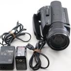 ソニー(SONY) 4K ビデオカメラ Handycam FDR-AX700 ブラック 光学ズーム12倍 1.0型 Exmor RS CMOSセンサー FDR-AX700