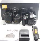 Nikon デジタル一眼レフカメラ D5300 ダブルズームキット2 ブラック