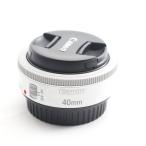 CANON（キヤノン）EF 40mm F2.8 STM ホワイト