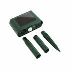 動物撃退器 LEDライト 超音波 猫よけ カラス ネズミ 対策 害獣駆除 動物駆除 防水 広範囲感知 ソーラー式 電源不要 省エネ アニマルガーディアン2 ANIGAR02