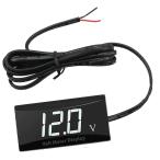 5 шт. комплект цифровой отображать вольтметр LED вольтметр мотоцикл техническое обслуживание вольтметр мера автомобильный маленький размер напряжение измерение область батарея - DC8V~16V BOLTS