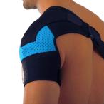肩サポーターブルー ショルダーラップ 四十肩 五十肩 肩痛解消 けが防止 肩関節 脱臼 肩こり 肩固定 保温 通気性 補助ベルト付き KATARUSIST