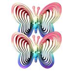 2 шт. комплект птица .. бабочка голубь ..kalas.. из ...kalas меры птица . меры удаление защита от птиц товары подвешивание ниже тип отражающий огород птица .. двор сад TORIYOKEBUT