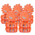 警告灯 LED 15個セット マグネット 電池式 非常信号灯 ロードサイド安全ライト 緊急点滅信号灯 強烈フラッシュ 自転車 アウトドア キャンプ 懐中電灯 3-LEDKEH