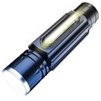  мигающий свет LED заряжающийся ручной фонарь 800LM 4.. лампочка-индикатор режим мощный маленький размер zoom с магнитом . высокая яркость ночь рыбалка альпинизм ходьба прогулка уличный работа GREEDLI