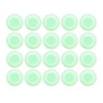 車用 蛍光 衝撃クッション 20個セット ドア 騒音防止 傷防止 クッション 便利 グッズ 衝撃 吸収 サイレント バンパークッション シリコン素材 20-HIKAKUSHO