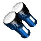 2 шт. комплект большой удар мигающий свет мощный подсветка легкий USB заряжающийся . свет мульти- 4.. лампочка-индикатор освещение лампа срочный бедствие свет LED супер высокая яркость маленький размер водонепроницаемый BIGIMPAC