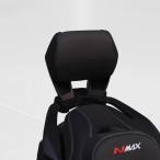 ヤマハ NMAX155 2025年式 バックレスト 背もたれ シーシーバー リアキャリア 背もたれ 増設リアシート ブラック 丈夫 一体感 レザー 疲労軽減 取寄せ