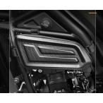 ホンダ レブル 250 レブル 500 サイドラック 左側 右側セット サイドバッグ 荷物 バイクラック  サイドタイヤ擦れ防止ラック 撥水性 大容量 カーボン 取寄せ