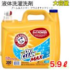 アームアンドハンマー プラス オキシクリーン 液体洗濯洗剤 5.9L 200回分 大容量 濃縮タイプ フレッシュな香り コストコ COSTCO 50824