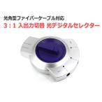 光デジタルセレクター 光角型ファイバーケーブル対応 3:1入出力切替