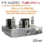 [第5回予約販売]FX-AUDIO- TUBE-P01J[シルバー]【チューニングモデル】シングルエンド純A級 真空管プリメインアンプ