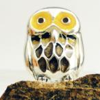 【当店通常価格16200円】ラペルピン 丸いフクロウ サツルノ社 イタリア製 ピンバッジ ピンブローチ シルバー 誕生日 プレゼント 男性 メンズ 父の日