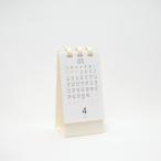 【4月始まり】2026年 卓上カレンダー ミニ シンプル おしゃれ スリム オフィス 小さい 六曜 日曜始まり 月曜始まり 2026年4月〜2027年4月【たて型】