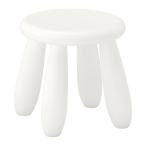 IKEA Ikea MAMMUT man mto детский табурет Kids табурет детский стул Kids стул салон наружный легкий белый 