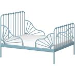 IKEA Ikea MINNENminnen. длина тип кроватная рама . платформа из деревянных планок 80x200 cm детский bed серый голубой 89580128