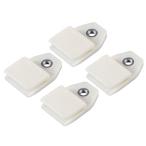 【並行輸入品】VekAuto 4個 ウィンドウドア ガラスチャンネルリテーナークリップ 1.75インチx1.15インチx0.47インチ ガラスレ