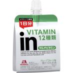 inゼリー マルチビタミン 180g グレープフルーツ味 森永製菓