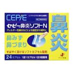 セピー鼻炎ソフトN 24カプセル セルフメディケーション税制対象商品 ゼリア新薬 第(2)類医薬品 指定濫用防止医薬品