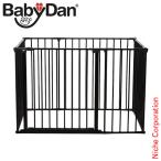  baby Dan - -s торцевая дверь XL квадратное торцевая дверь комплект черный чёрный sk одежда дровяная печь камин детский манеж дверь дверь 