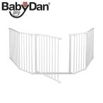 ベビーダン ハースゲート XL ホワイト 56817 白 薪ストーブ 暖炉 ベビーサークル 扉 ドア ゲート 安全柵