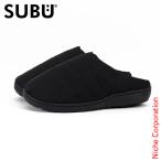 SUBU(スブ) NANNEN サンダル ブラック SN-BK フット モックシューズ 靴 スリッパ 冬サンダル 難燃 アパレル