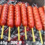 ショッピングバーベキュー フランクフルト串付き(65g) 300本 おまけ付 送料無料 バーベキュー BBQ パーティ 学園祭 文化祭 模擬店 子供会 町内会 イベント 祭り 屋台  縁日 業務用　