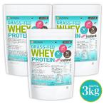 グラスフェッド ホエイプロテイン WPI instant （イギリス産） 1ｋｇ×3袋 rBST不使用 高たんぱく 甘味料不使用・保存料無添加 NICHIGA(ニチガ) TKS