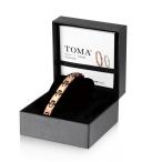 TOMA22F( розовое золото ) управление медицинская помощь оборудование засвидетельствование магнитный браслет * германий письменная гарантия ( гарантийная карточка ) имеется 